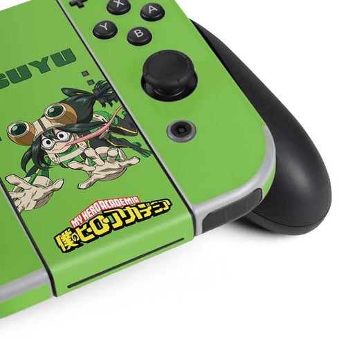 My Hero Academia Tsuyu Season 5 Nintendo Switch OLED (2021) Skin